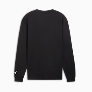 PUMA x TBT Cloudspun Men's Long Sleeve Tee, PUMA Black, extralarge