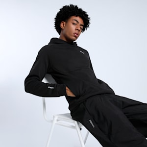 PUMATECH Men's Hoodie, PUMA Black, extralarge-IND