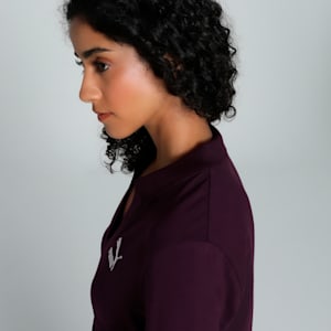 CLASSICS PETALIA Women's Polo, Midnight Plum, extralarge-IND