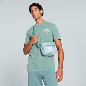Class Washed Men's Tee, Green Moon, extralarge-IND