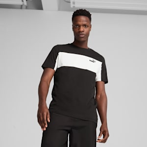 Playera Essentials para hombre, PUMA Black, extralarge