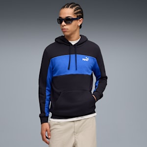 Essentials Block Men's Regular Fit Classic Hoodie, New Navy, extralarge-IND