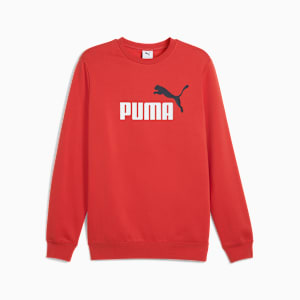 Sudadera Essentials+ 2 Colour No. 1 Logo para hombre, Red Fire, extralarge