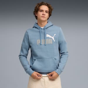 Essentials 2 Colour No. 1 Logo Hoodie Men, Cool Blue, extralarge