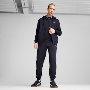 Essentials Small No. 1 Logo Men's Full-Zip Hoodie, New Navy, extralarge