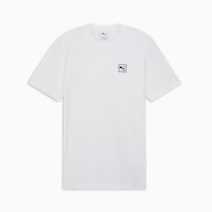 Playera Essentials Elevated para hombre, PUMA White, extralarge