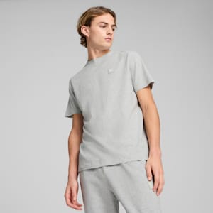 Playera Essentials Elevated para hombre, Light Gray Heather, extralarge