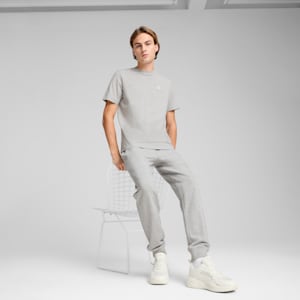 Playera Essentials Elevated para hombre, Light Gray Heather, extralarge