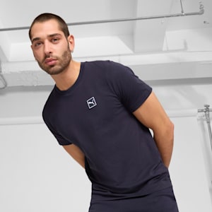 Playera Essentials Elevated para hombre, New Navy, extralarge