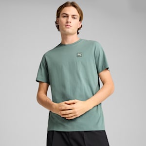 Playera Essentials Elevated para hombre, Green Moon, extralarge