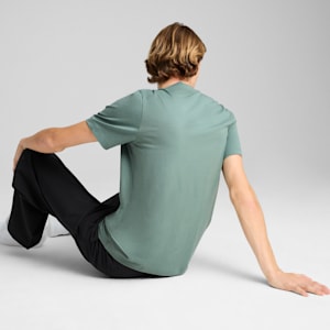 Essentials Elevated Men's Tee, Green Moon, extralarge