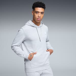 Essentials Elevated Men's Hoodie, Light Gray Heather, extralarge