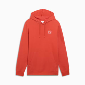 Essentials Elevated Men's Hoodie, Red Fire, extralarge