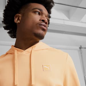Essentials Elevated Men's Hoodie, Almost Apricot, extralarge