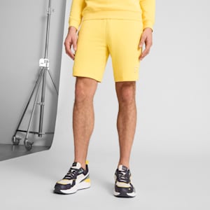 Shorts Essentials Elevated 22cm para hombre, Sunny Yellow, extralarge