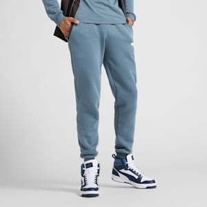 PUMA Power Men's Colorblock Pants, Gray Skies, extralarge