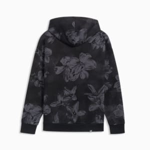 ESS+ Floral AOP Women's Hoodie, PUMA Black, extralarge