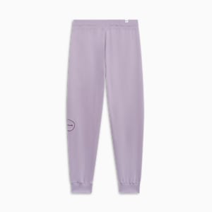 Script Logo Women's Sweatpants, Pale Plum, extralarge