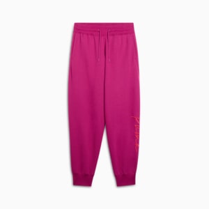Pants para mujer Script Logo, Magenta Gleam, extralarge