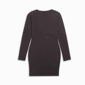 HER Long Sleeve Trim Women's Dress, PUMA Black, extralarge