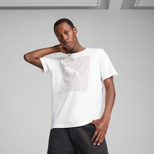 Graphics Wording Men's Tee, PUMA White, extralarge-IND