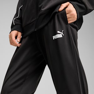 Men's Poly Piping Tracksuit, PUMA Black, extralarge-IND