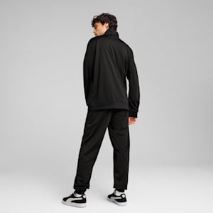 Men's Poly Piping Tracksuit, PUMA Black, extralarge-IND