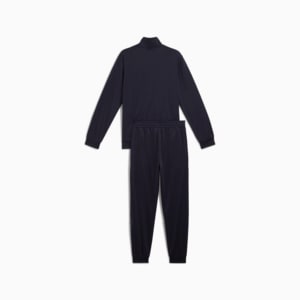 Men's Poly Piping Tracksuit, New Navy, extralarge-IND