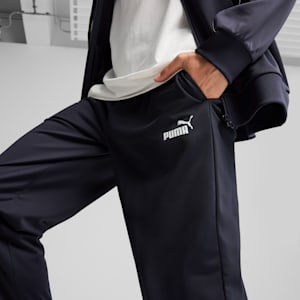 Men's Poly Piping Tracksuit, New Navy, extralarge-IND
