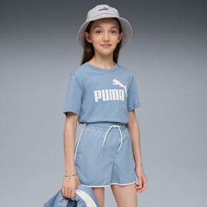 Essentials No. 1 Logo Big Kids' Tee, Cool Blue, extralarge