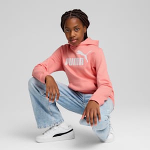 Sudadera con capucha para niños grandes logotipo Essentials No. 1, Pink Fruit, extralarge