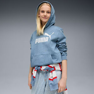 Essentials No. 1 Logo Big Kids' Hoodie, Cool Blue, extralarge