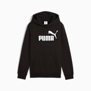 Essentials No. 1 Logo Big Kids' Fleece Hoodie, PUMA Black, extralarge