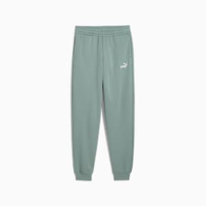 Essentials No. 1 Logo Big Kids' Fleece Sweatpants, Green Moon, extralarge