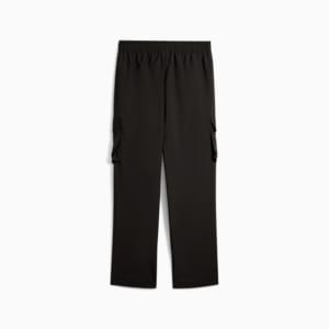 Logotipo Essentials n.º 1 pants cargo tejido para niño grande, PUMA Black, extralarge