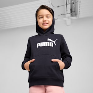 Essentials No. 1 Logo Little Kids' Fleece Hoodie, New Navy, extralarge