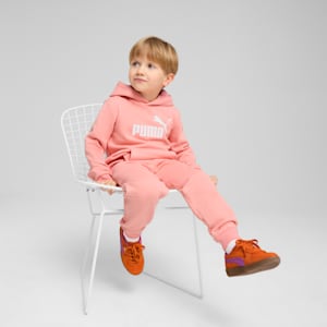 Sudadera de lana Essentials con logotipo n.º 1 para niños pequeños, Pink Fruit, extralarge