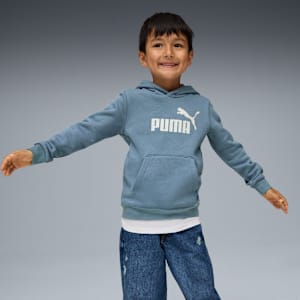 Essentials No. 1 Logo Little Kids' Fleece Hoodie, Cool Blue, extralarge