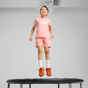 ESS No. 1 Logo Kid's Shorts, Pink Fruit, extralarge-IND