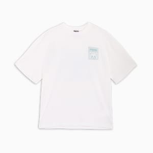 ユニセックス NEKO-san スーベニア オーバーサイズ 半袖 Tシャツ, PUMA White, extralarge-JPN