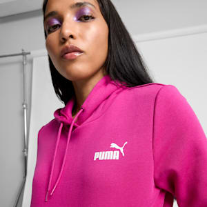 ESS Small Logo Women's Hoodie, Magenta Gleam, extralarge