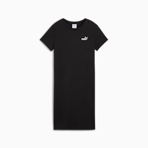 Essentials Small No. 1 Logo Women's Slim Dress, PUMA Black, extralarge