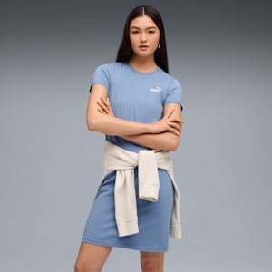 Essentials Small No. 1 Logo Women's Slim Dress, Cool Blue, extralarge