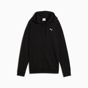 Essentials Women's Relaxed Hoodie, PUMA Black, extralarge