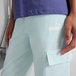 Essentials Small No. 1 Logo Women's Cargo Pants, Modern Mint, extralarge