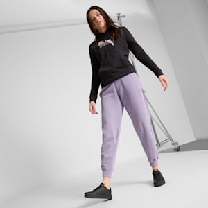 Essentials Logo Lab Women's Hoodie, PUMA Black, extralarge