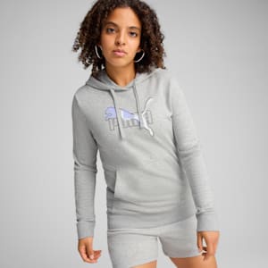 Essentials Logo Lab Women's Hoodie, Light Gray Heather, extralarge