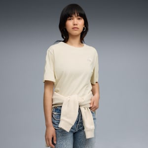 TAPE Women's Relaxed Fit Tee, Alpine Snow, extralarge-IND