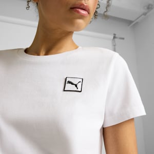 Essentials Elevated Women's Tee, PUMA White, extralarge