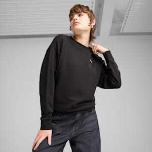 Sudadera Essentials ELEVATED Comfort para mujer, PUMA Black, extralarge